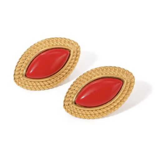 Venecia Red Earrings