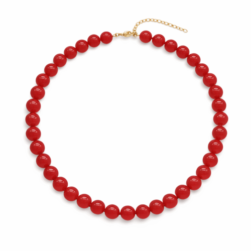 Coral Kiss Necklace